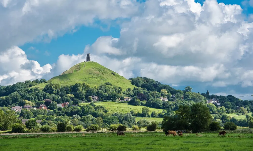 Glastonbury Tor, the local landmark of BA6