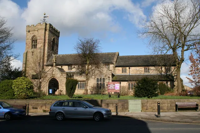 St Bartholomew's Church, Colne, the local landmark of BB8