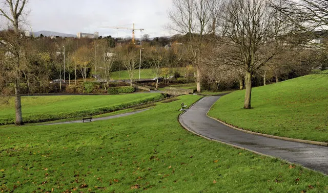 Moat Park, the local landmark of BT16