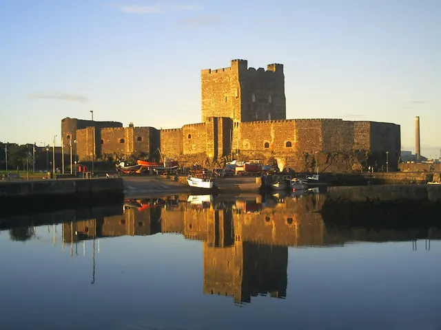 Carrickfergus Castle, the local landmark of BT38