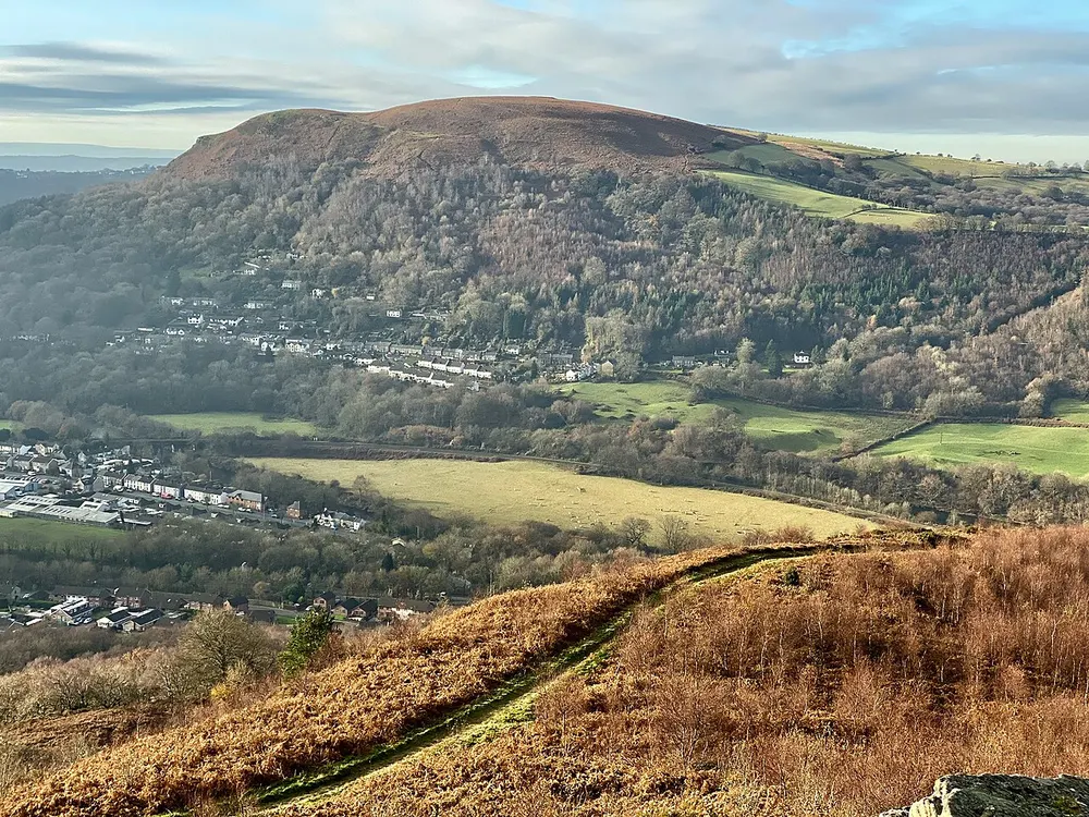 Garth Hill, the local landmark of CF15