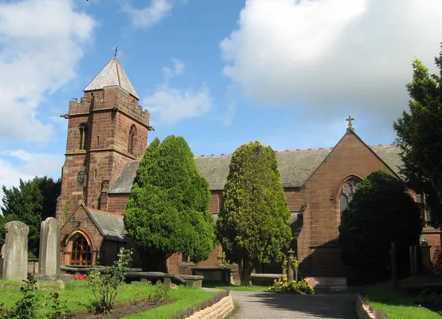 St James' Church, Christleton, the local landmark of CH3