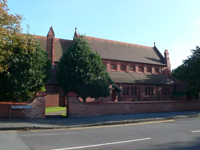 St Hildeburgh's Church, Hoylake, the local landmark of CH47
