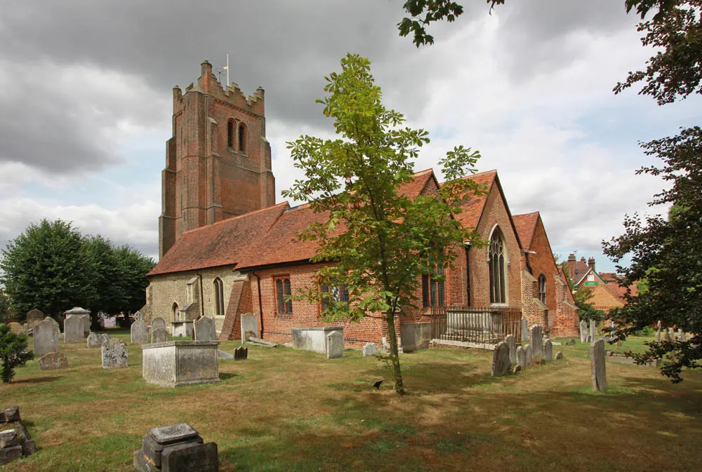 St Edmund and St Mary's Church, Ingatestone, the local landmark of CM4