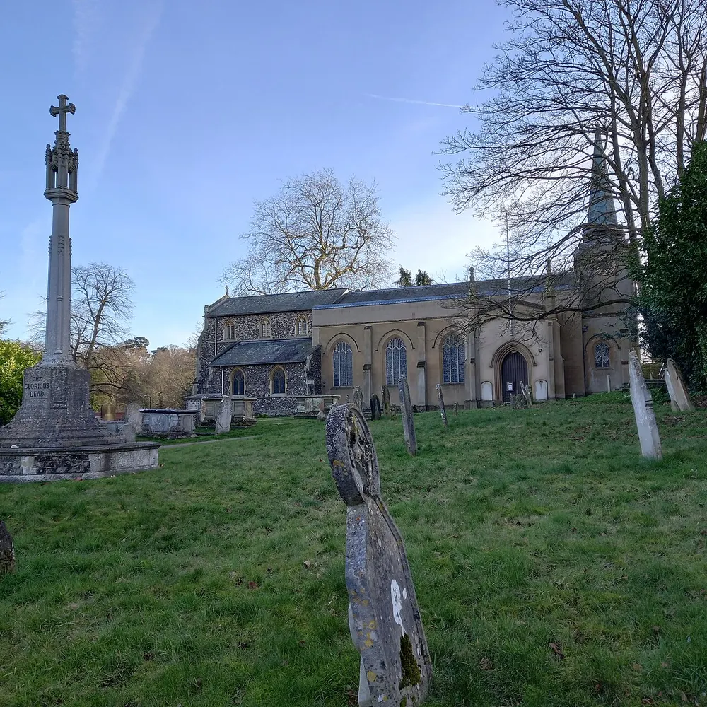 St Leonard's Church, Lexden, the local landmark of CO3