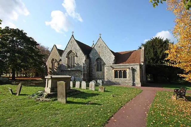 All Saints Church, Whitstable, the local landmark of CT5