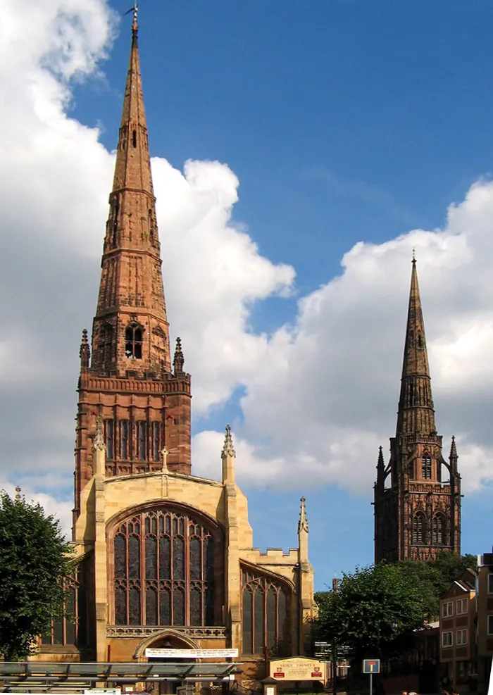 Holy Trinity Church, Coventry, the local landmark of CV1