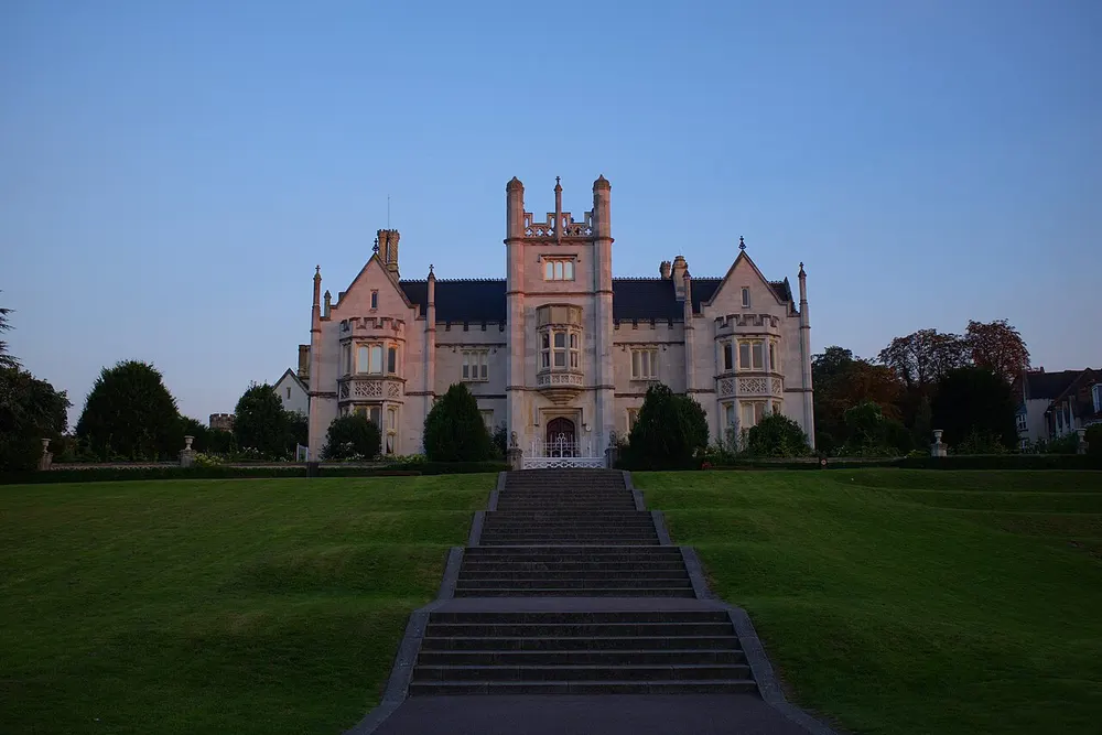 Ingress Abbey, the local landmark of DA9