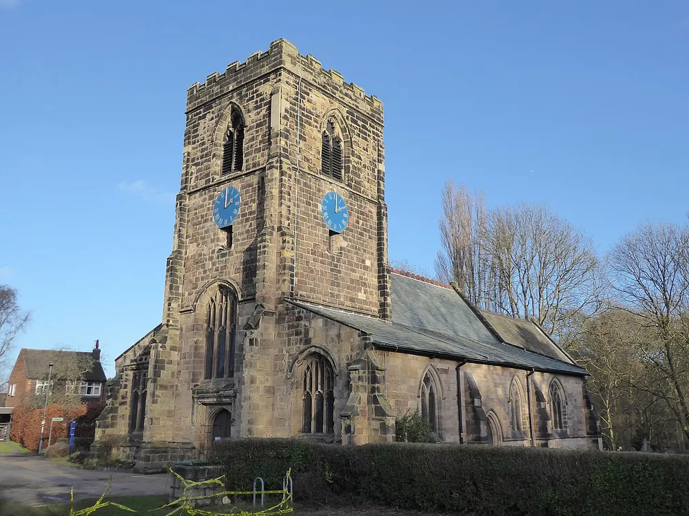 St Mary's Church, Chaddesden, the local landmark of DE21