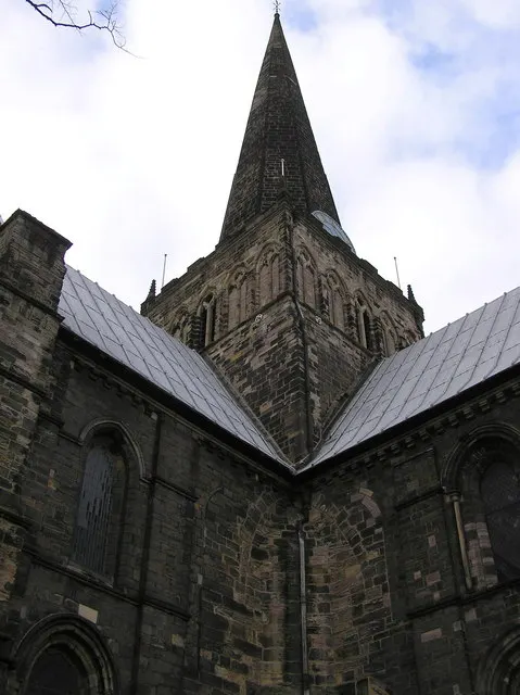 St Cuthbert's Church, Darlington, the local landmark of DL1