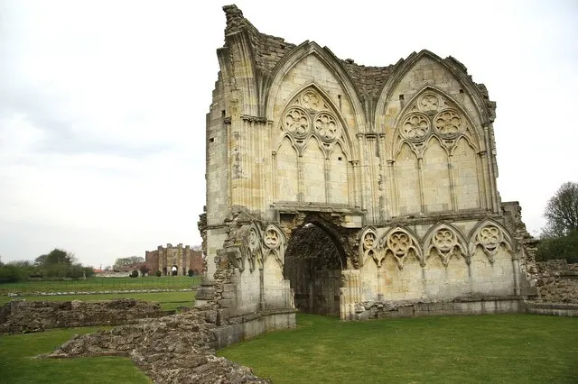Thornton Abbey, the local landmark of DN39