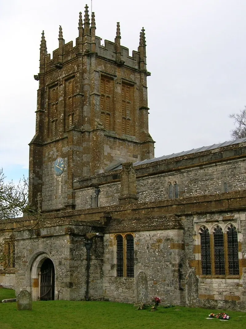 St Mary's Church, Charminster, the local landmark of DT2