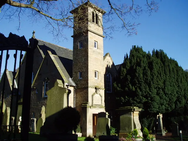 Colinton Parish Church, the local landmark of EH13
