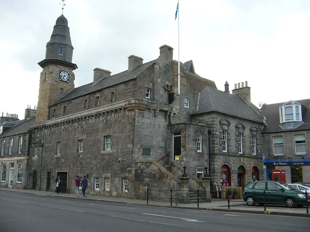 Musselburgh Tolbooth, the local landmark of EH21