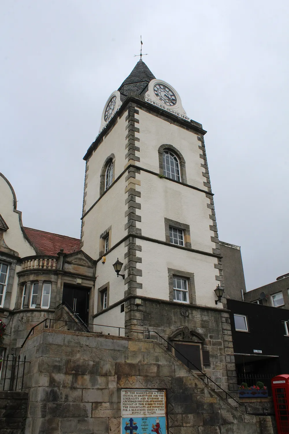 South Queensferry Tolbooth, the local landmark of EH30