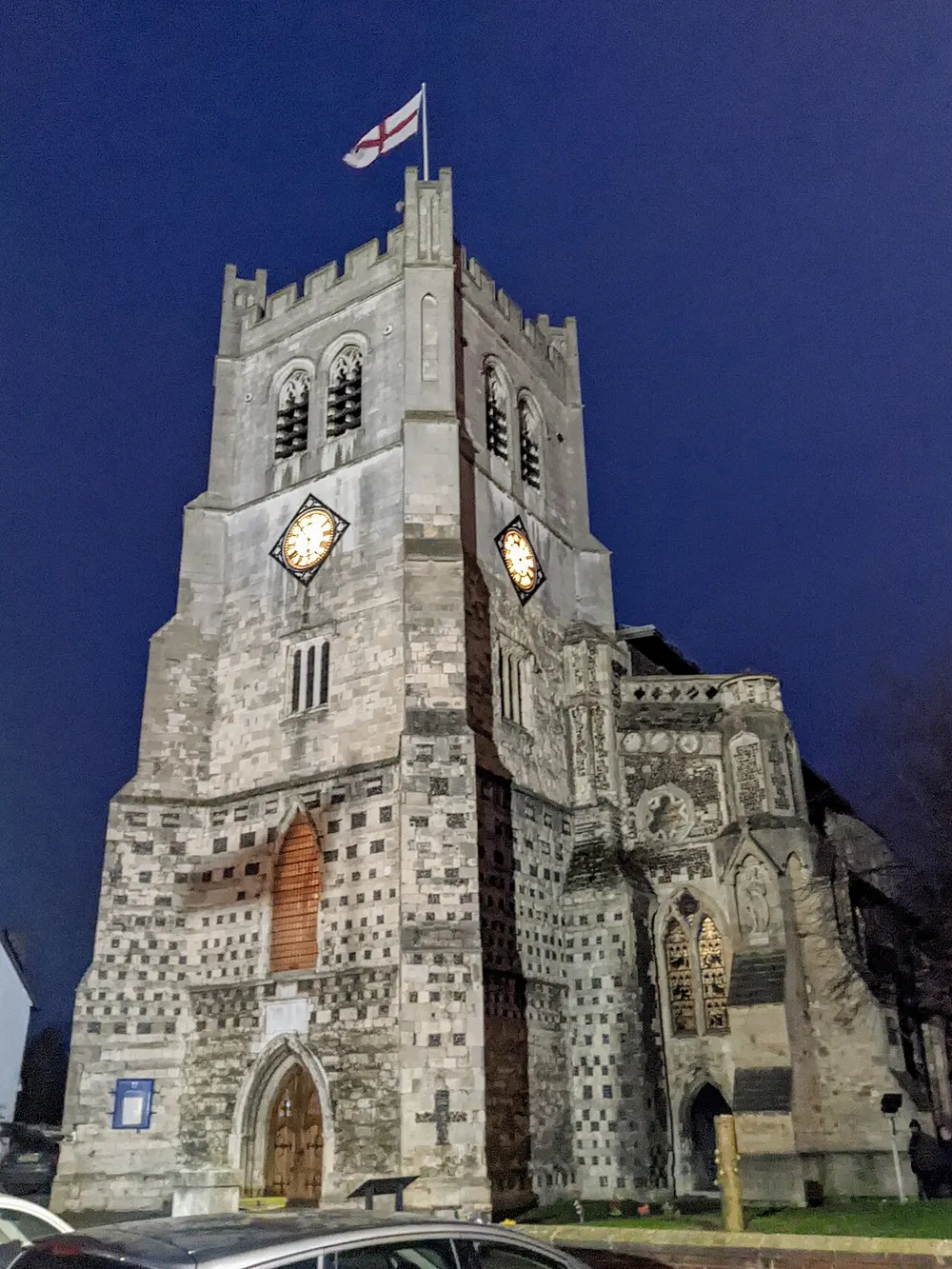 Waltham Abbey Church, the local landmark of EN9