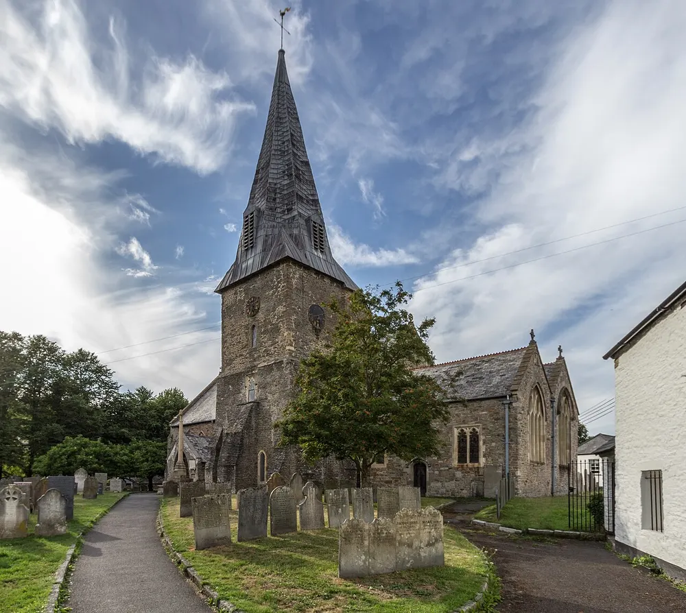 St Brannock's Church, Braunton, the local landmark of EX33