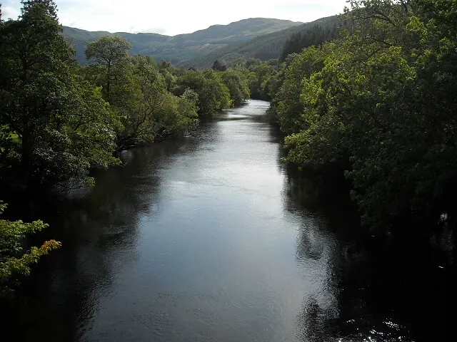 River Balvaig, the local landmark of FK18