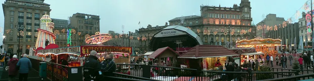 George Square, the local landmark of G2