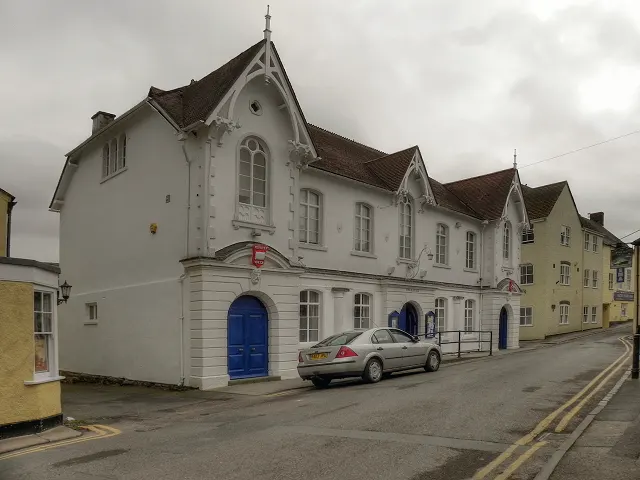Wotton-under-Edge Town Hall, the local landmark of GL12