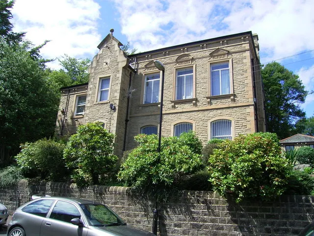 Slaithwaite Town Hall, the local landmark of HD7