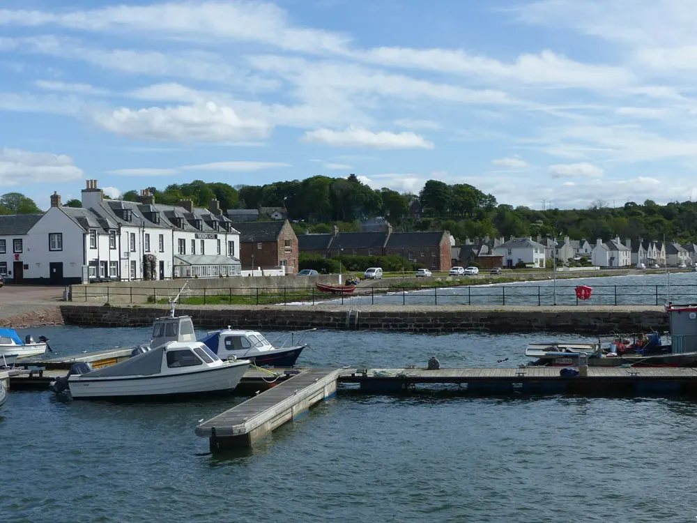 Cromarty Lifeboat Station, the local landmark of IV11