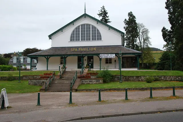 Strathpeffer Pavilion, the local landmark of IV14
