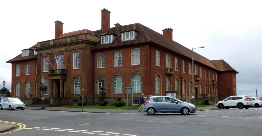 Troon Town Hall, the local landmark of KA10