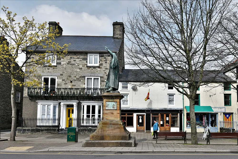 Bala Town Hall, the local landmark of LL23