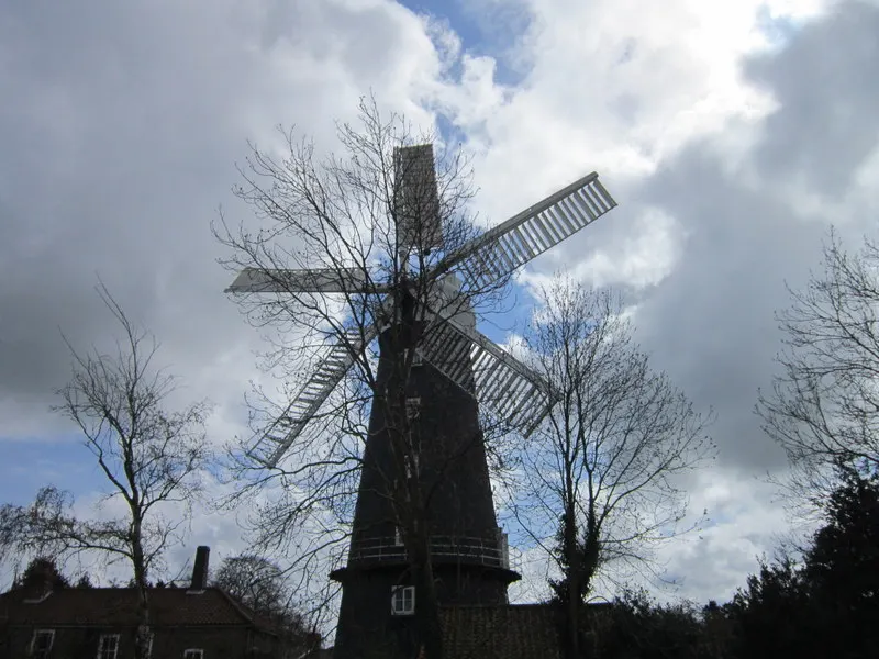 Alford Windmill, the local landmark of LN13