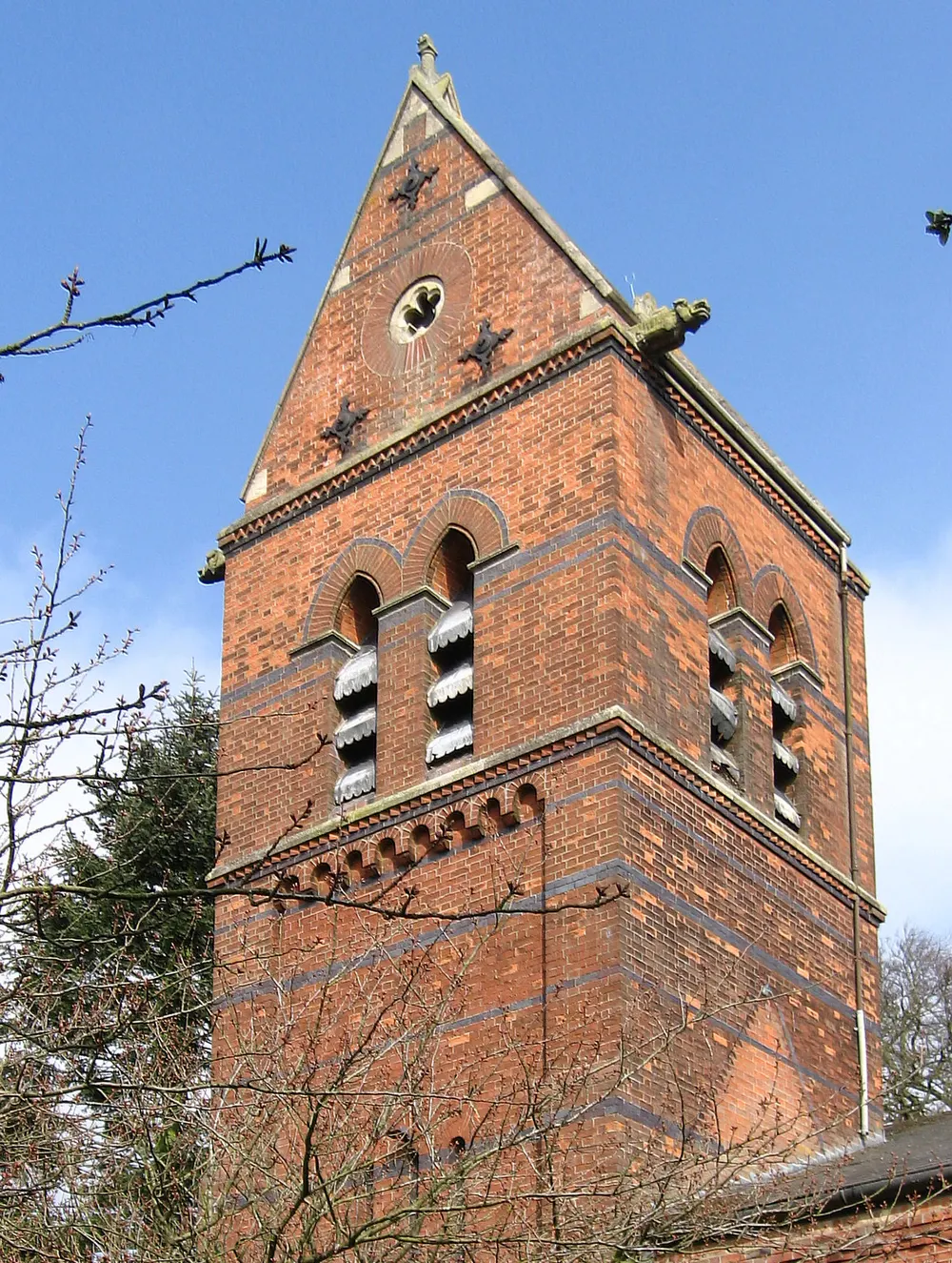 Holy Rood Church, Market Rasen, the local landmark of LN8