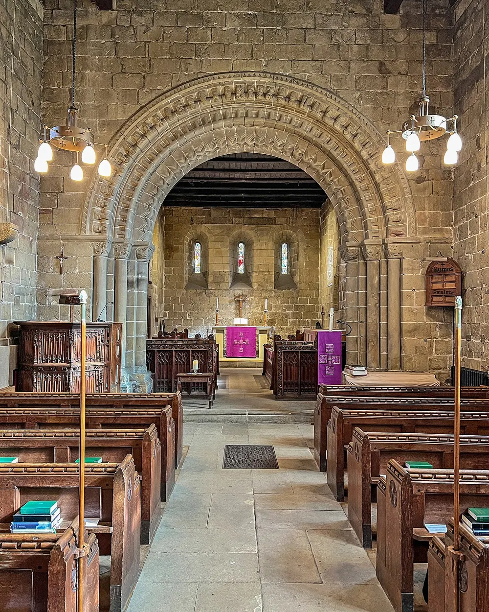 St John the Baptist Church, Adel, the local landmark of LS16