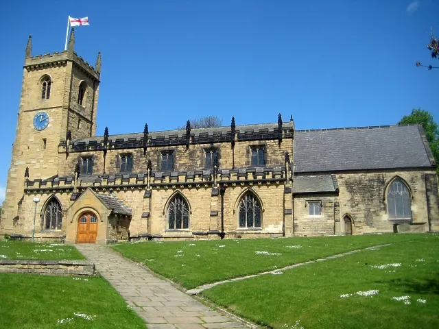 Holy Trinity Church, Rothwell, the local landmark of LS26