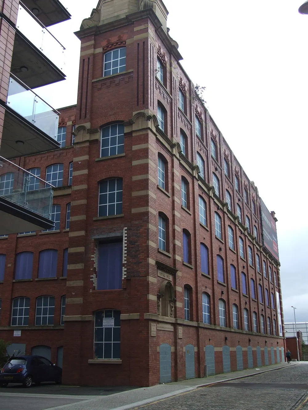 Royal Mill, the local landmark of M4