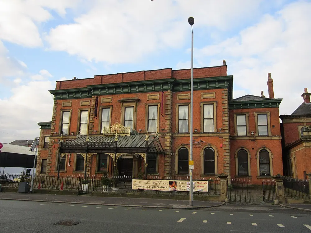 Cheetham Town Hall, the local landmark of M8