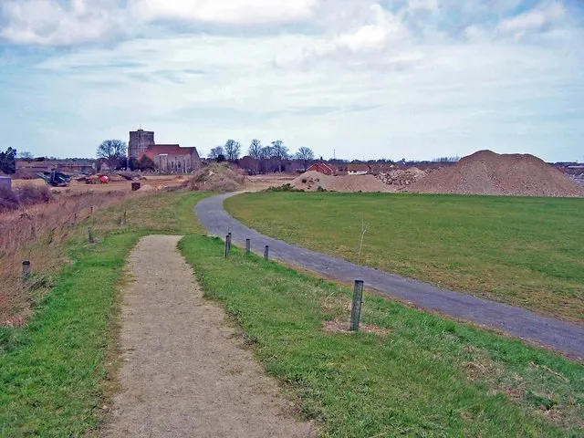 Milton Creek Country Park, the local landmark of ME10