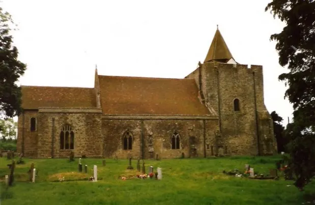 St Nicholas Church, Leeds, the local landmark of ME17
