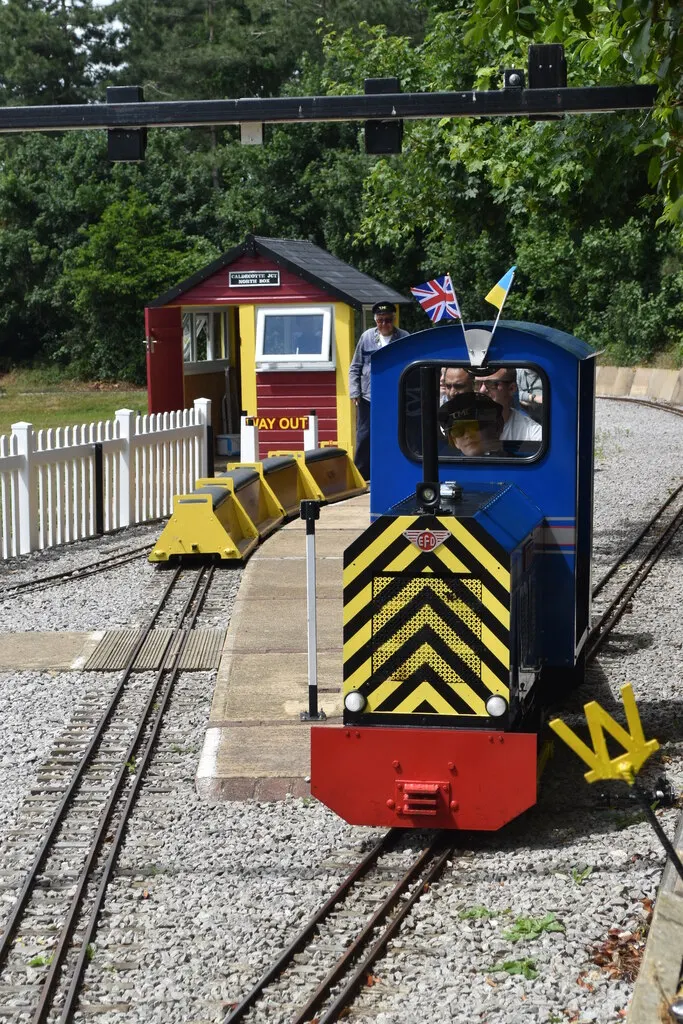 Caldecotte Miniature Railway, the local landmark of MK7