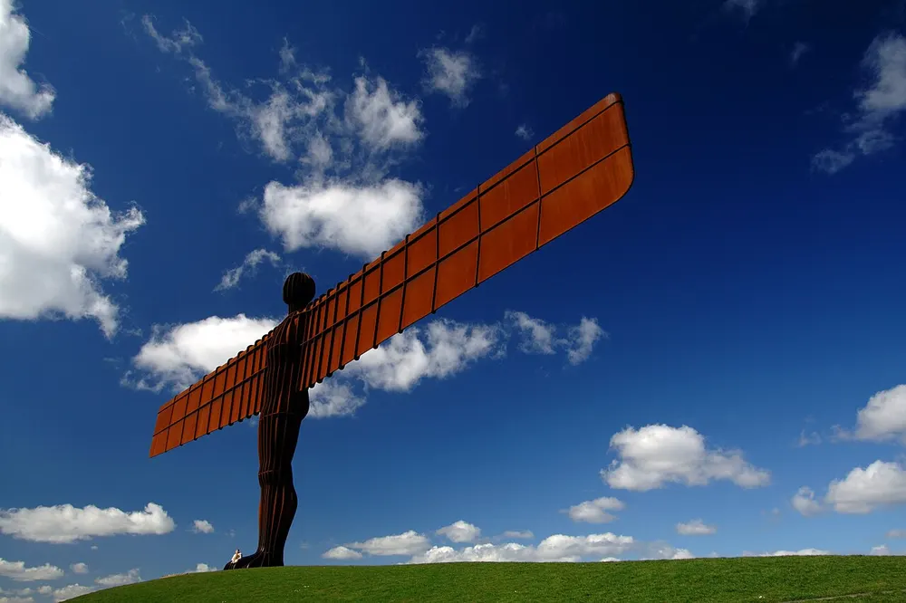 Angel of the North, the local landmark of NE9