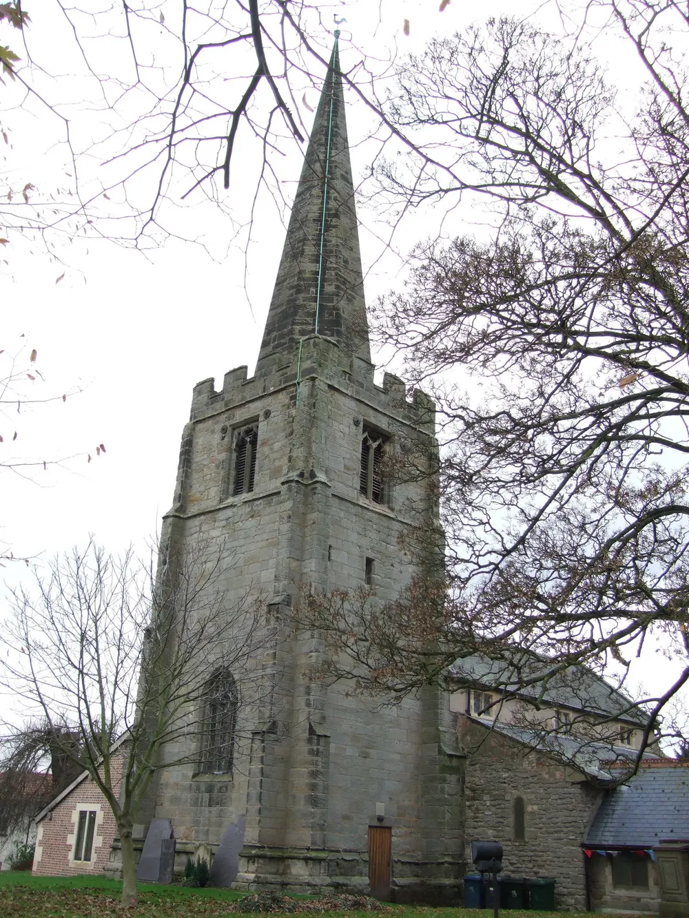 All Saints' Church, Cotgrave, the local landmark of NG12