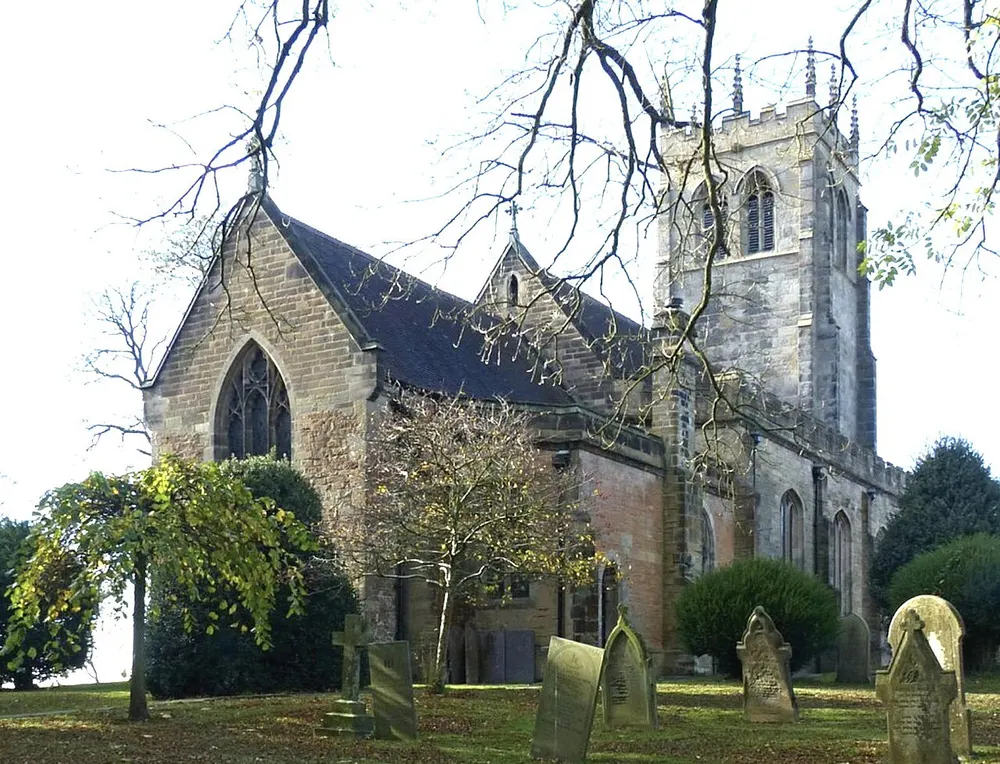 St Mary's Church, Greasley, the local landmark of NG16