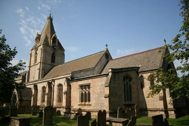 Church of St Edmund, Mansfield Woodhouse, the local landmark of NG19