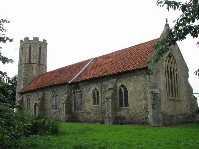 St Nicholas Church, Buckenham, the local landmark of NR13