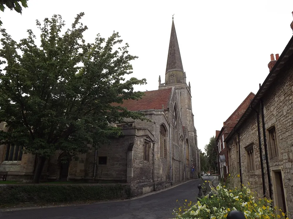 St Helen's Church, Abingdon, the local landmark of OX14