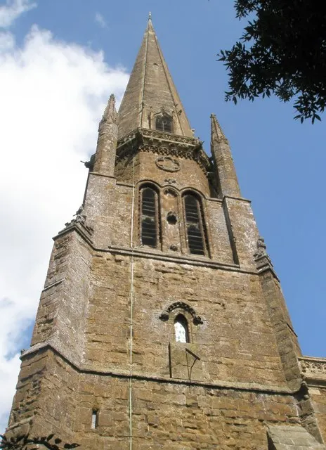 St Mary's Church, Bloxham, the local landmark of OX15