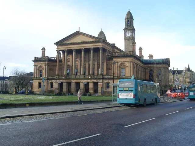 Paisley Town Hall, the local landmark of PA1