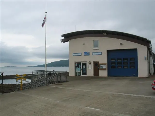 Tighnabruaich Lifeboat Station, the local landmark of PA21