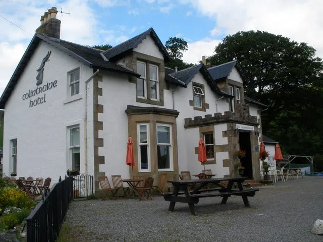 Colintraive Hotel, the local landmark of PA22