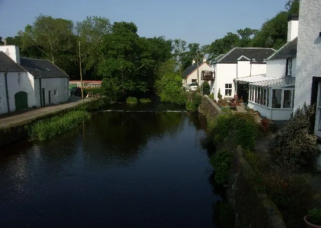 Bridgend, Islay, the local landmark of PA44