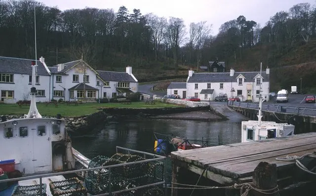 Port Askaig, the local landmark of PA46